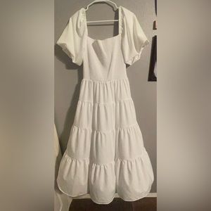 White summer dress #7
